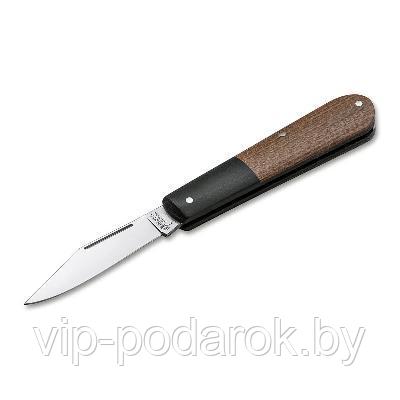 Нож складной Boker Barlow Burlap Micarta Brown 110943