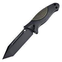 Туристический охотничий нож с фиксированным клинком Hogue/Elishewitz EX-F02 11.4 см HG/35241BKR