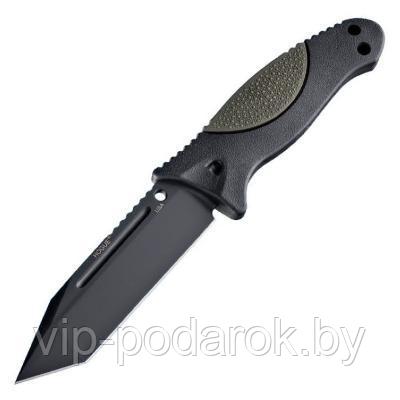 Туристический охотничий нож с фиксированным клинком Hogue/Elishewitz EX-F02 11.4 см HG/35241BKR - фото 1 - id-p164517054
