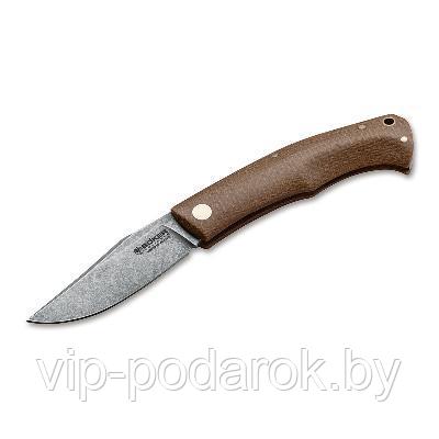 Нож складной Boker Boxer EDC Brown 111029