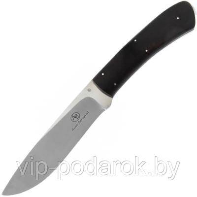 Туристический охотничий нож с фиксированным клинком 12.5 см AB/Buffalo R EBONY - фото 1 - id-p164517137