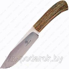 Туристический охотничий нож с фиксированным клинком 14 см AB/Elephant GIRAFFE BONE