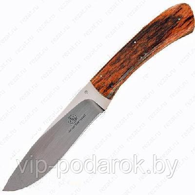 Туристический охотничий нож с фиксированным клинком 12.5 см AB/Buffalo R GIRAFFE BONE - фото 1 - id-p164517142