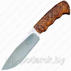 Туристический охотничий нож с фиксированным клинком 12.8 см AB/Hippo R DESERT IRONWOO