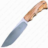 Туристический охотничий нож с фиксированным клинком 12.8 см AB/Hippo R SPALTED MAPLE