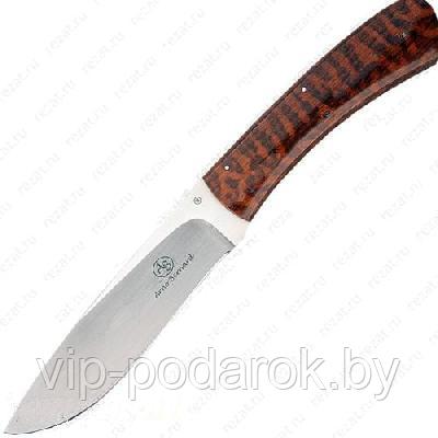 Туристический охотничий нож с фиксированным клинком 12.5 см AB/Buffalo R SNAKE WOOD
