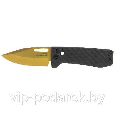 Нож складной SOG Ultra XR Carbon+Gold 12-63-02-57 - фото 1 - id-p164516129