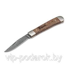 Нож складной Boker Trapper Asbach Uralt Damast 116004DAM