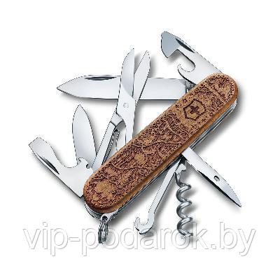 Нож Victorinox Climber Wood Swiss Spirit Special Edition 2021 1.3701.63L21