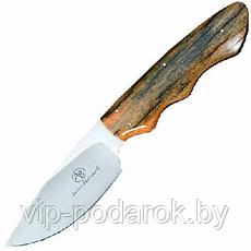 Туристический охотничий нож с фиксированным клинком Arno Bernard 9.1 см AB/Great White GIRAFFE BO