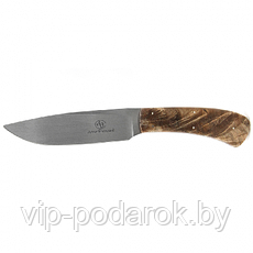 Туристический охотничий нож с фиксированным клинком Arno Bernard Leopard 11.3 см AB/Leopard SPALTED MAPLE