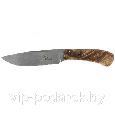 Туристический охотничий нож с фиксированным клинком Arno Bernard Leopard 11.3 см AB/Leopard SPALTED MAPLE - фото 1 - id-p164517285