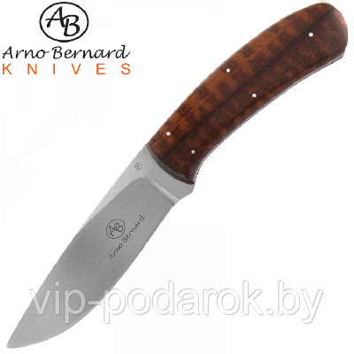 Туристический охотничий нож с фиксированным клинком Arno Bernard Fish Eagle 8.9 см AB/Fish Eagle SNAKE WOOD