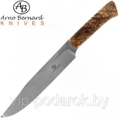 Туристический охотничий нож с фиксированным клинком Arno Bernard Mamba 21.9 см AB/Mamba DESERT IRONWOOD