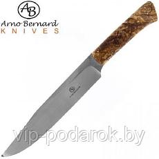 Туристический охотничий нож с фиксированным клинком Arno Bernard Mamba 21.9 см AB/Mamba DESERT IRONWOOD