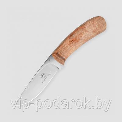 Туристический охотничий нож с фиксированным клинком Arno Bernard Fish Eagle 8.9 см AB/Fish Eagle Spalted MAP - фото 1 - id-p164517293