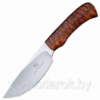 Туристический охотничий нож с фиксированным клинком Arno Bernard Warthog 10.5 см AB/Warthog SNAKE WOOD