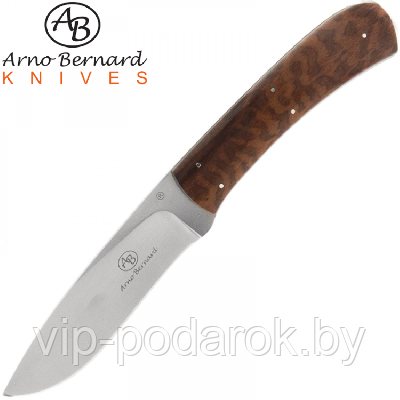 Туристический охотничий нож с фиксированным клинком Arno Bernard Kudu 9.6 см AB/Kudu R SNAKE WOOD - фото 1 - id-p164517316