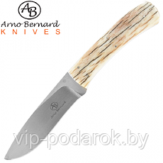 Туристический охотничий нож с фиксированным клинком Arno Bernard Kudu 9.6 см AB/Kudu R GIRAFFE BONE