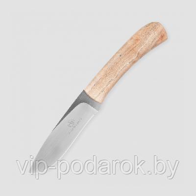 Туристический охотничий нож с фиксированным клинком Arno Bernard Kudu 9.6 см AB/Kudu R SPALTED MAPLE