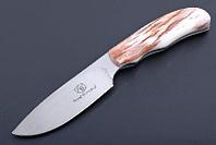 Туристический охотничий нож с фиксированным клинком Arno Bernard Blesbuck 10.1 см AB/Blesbuck GIRAFFE BONE