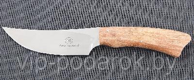 Туристический охотничий нож с фиксированным клинком Arno Bernard Springbok 10.1 см AB/Springbok SPALTED MAPL