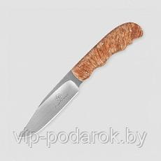 Туристический охотничий нож с фиксированным клинком Arno Bernard Vulture 9.2 см AB/Vulture SPALTED MAPLE