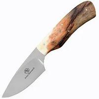 Туристический охотничий нож с фиксированным клинком Arno Bernard Bokmakiri 5.4 см AB/Bokmakiri GIRAFFE BONE