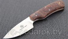 Туристический охотничий нож с фиксированным клинком Arno Bernard Bokmakiri 5.4 см AB/Bokmakiri DESERT IRONW