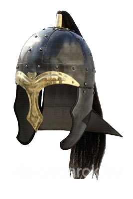 Шлем Восточный с черным хвостом NA-3662 - фото 1 - id-p164517383