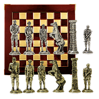 Шахматы сувенирные "Великая Отечественная" MN-384-RD-GS