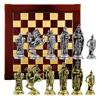 Шахматы сувенирные "Крестоносцы" MN-504-RD-GS