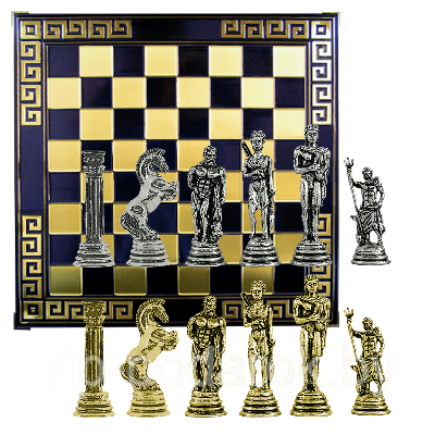 Шахматы сувенирные "Посейдон" MN-301-C-BU-GS