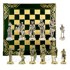 Шахматы подарочные "Римляне VS Галлы" MN-513-GR-GS