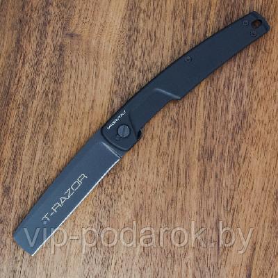 Складной нож Extrema Ratio T-Razor 9.8 см EX/T-RAZOR BLACK - фото 1 - id-p164516510