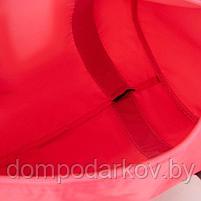 Сумка спортивная, отдел на молнии, длинный ремень, цвет розовый, фото 5