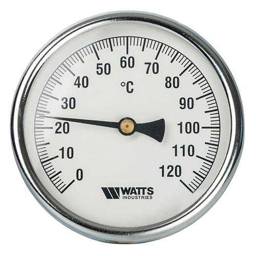 Watts F+R801(T) 100/50, 1/2" термометр аксиальный - фото 3 - id-p164540696