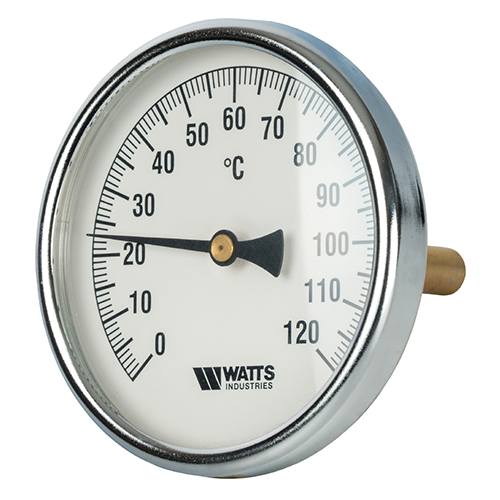 Watts F+R801(T) 100/150, 1/2" термометр аксиальный - фото 4 - id-p164540765
