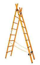 Лестница-стремянка диэлектрическая ЗЭП ЛСДУ-3,0-55 (2х5 ступ, 3,1 м)