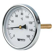 Watts F+R801(T) 100/100, 1/2" термометр аксиальный, фото 2