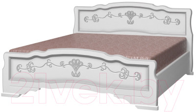 Двуспальная кровать Bravo Мебель Карина 6 160x200