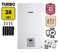 Турбированный газовый котел Bosch Gaz 6000 W WBN 28 НRN (одноконтурный)