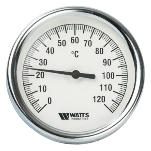 Watts F+R801(T) 80/50, 1/2" термометр аксиальный с уплотнением - фото 4 - id-p164546519