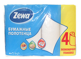 Полотенца бумажные Zewa (4 рул/уп)