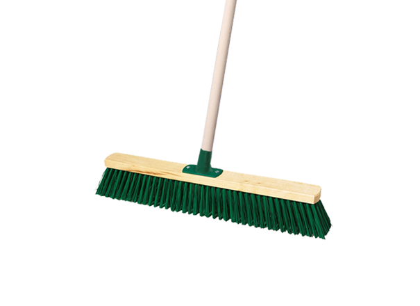 Щетка для уборки улиц 50 см с черенком