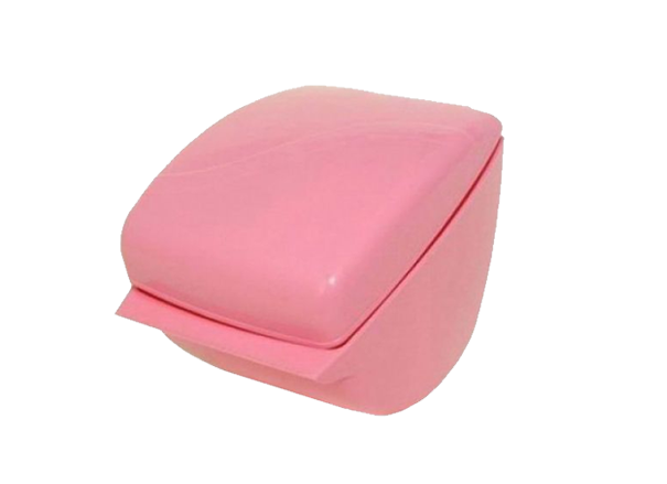 Держатель для туалетной бумаги "Волна" розовый - фото 1 - id-p164548952