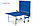 Теннисный стол Olympic blue с сеткой - стол для настольного тенниса для частного использования со встроенной, фото 2