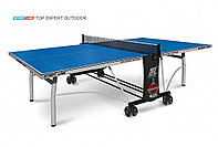 Теннисный стол Top Expert Outdoor blue - всепогодный топовый теннисный стол. Уникальная система складывания