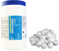 Хлорка в таблетках Миксамин Хлор 1кг 300 табл/уп (аналог Хлороцида)