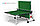 Теннисный стол Compact Outdoor LX green - любительский всепогодный стол для использования на открытых, фото 2